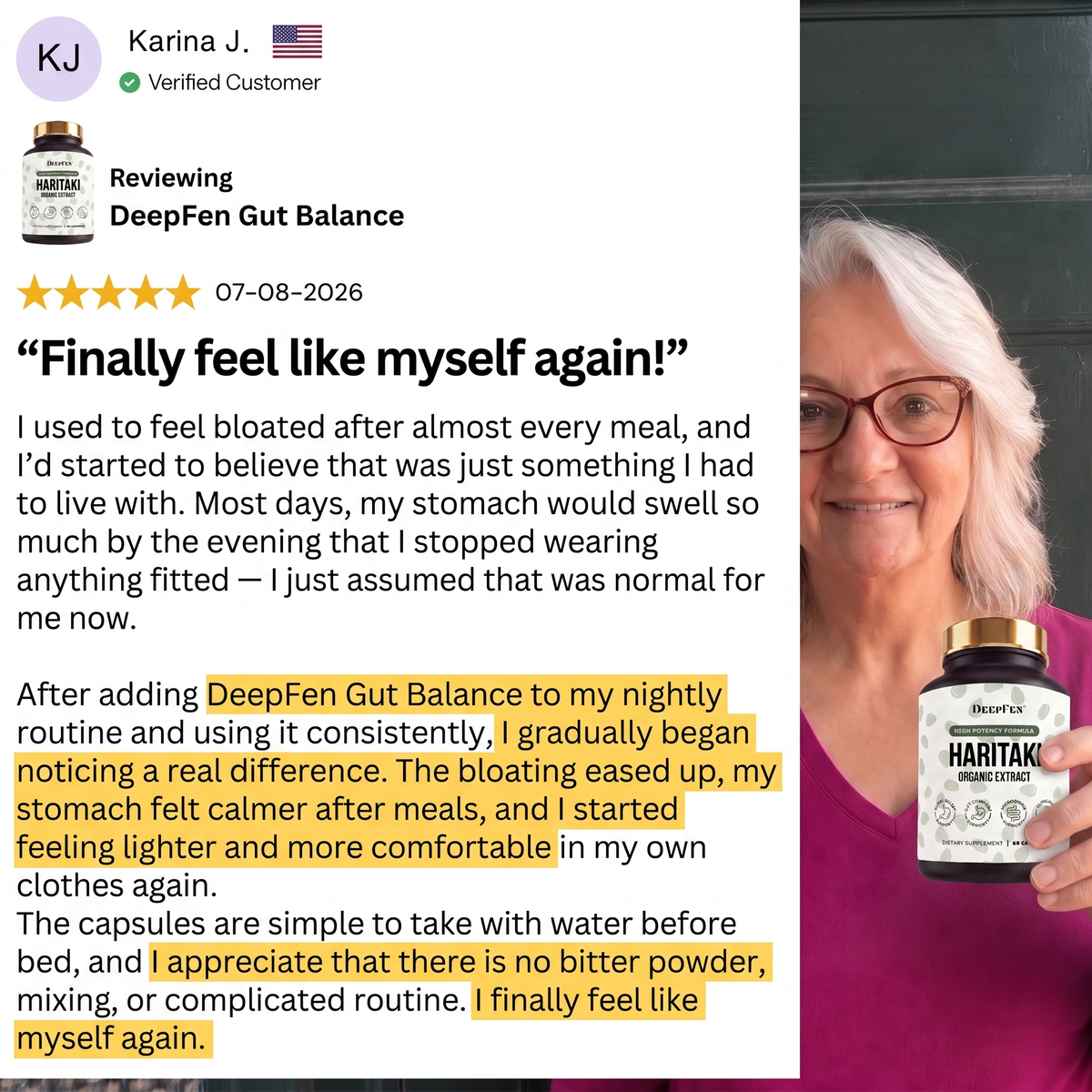 DeepFen Gut Balance